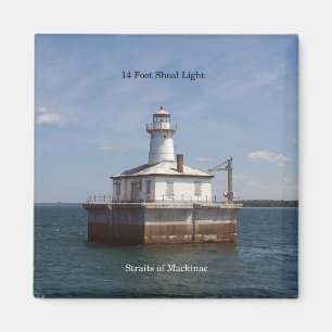 14 Foot Shoal Light magnet Magneet