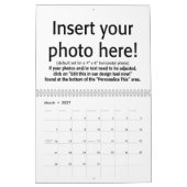 14 Foto met volledige dekking - Persoonlijk Kalender (Mar 2027)