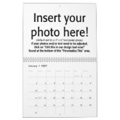 14 Foto met volledige dekking - Persoonlijk Kalender (Jan 2027)