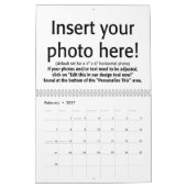 14 Foto met volledige dekking - Persoonlijk Kalender (Feb 2027)