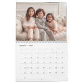 14 Foto's Volledige Covers Fotominimalistisch Ontw Kalender (Jan 2027)