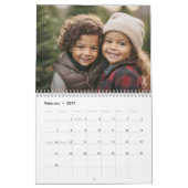 14 Foto's Volledige Covers Fotominimalistisch Ontw Kalender (Feb 2027)