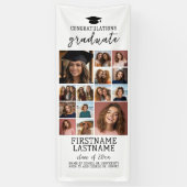 14 Fotosamenstelling Afstuderen Modern Minimaal Wi Spandoek (Verticaal)