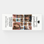 14 Fotosamenstelling Afstuderen Modern Minimaal Wi Spandoek (Horizontaal)