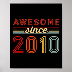 14 Jaar Oud Jongen Meisje Verjaardag 14e Bday Grap Poster