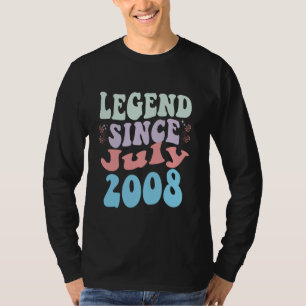 14 jaar oude legende sinds juli 2008 14de verjaard t-shirt