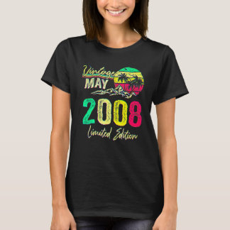 14 Jaar Oude Wijn Mei 2008 14e Verjaardag T-shirt