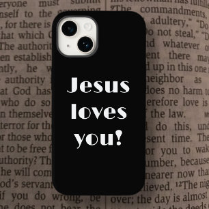 14 Jésus vous aime ! Coque Case-Mate pour iPhone