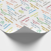 14 juli, cadeaupapier voor cadeautjes (Hoek)