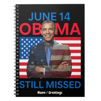 14 juni Obama nog steeds gemist waarderingsgeschen Notitieboek