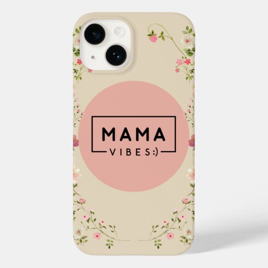 14 MAMA coque iphone - un cadeau pour mamans (Verso)