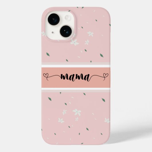 14 MAMA coque iphone - un cadeau pour mamans (Verso)