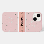 14 MAMA coque iphone - un cadeau pour mamans (Verso (horizontal))