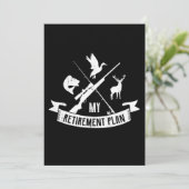 14.My Retirement Plan Hunting Save The Date (Staand voorkant)