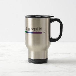 14 oz. Gaygull Travel Mug Reisbeker