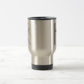 14 Oz Stainless Steel Travel Mug With Lid (Centre)