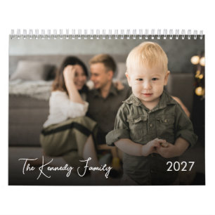 14 Photos & Légendes Personnalisées Calendrier de