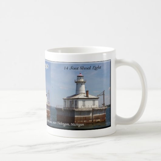 14 Pied Shoal Light mug (Droite)