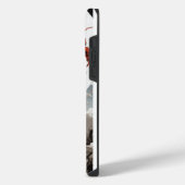 14 Pro Max Gardien de l'élégance : Coque pour iPhone à thème (Côté gauche)