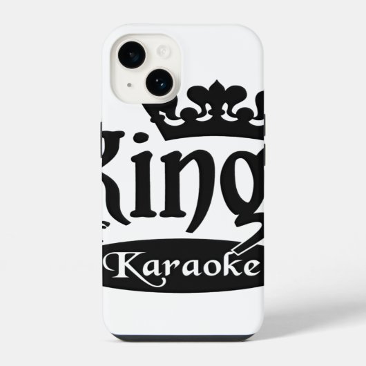 14 Roi de Karaoke Coque pour iPhone 5 Case-Mate, pers (Verso)