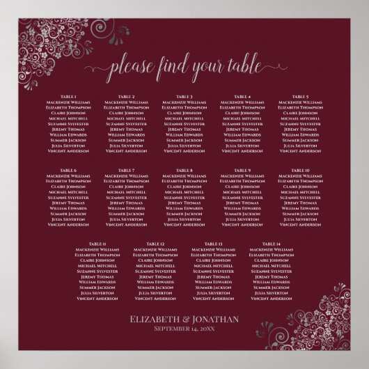 14 Tableau Argent sur Mariage Bourgogne Tableau de (Devant)