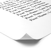 14 Tableau Automne Romance Mariage Tableau de sièg (Coin)