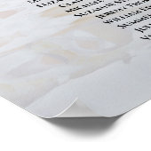 14 Tableau Peines blanches Tableau Mariage Sièges (Coin)