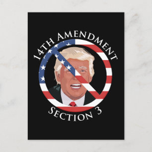 14e amendement Anti-Trump Briefkaart