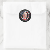 14e amendement Anti-Trump Ronde Sticker (Tas)
