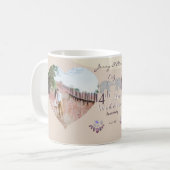 14e anniversaire du Mariage Mug de café ivoire (Devant gauche)