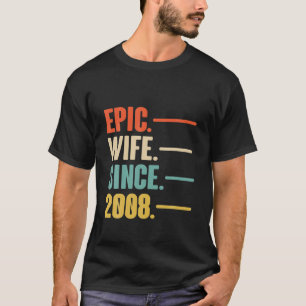 14e bruiloft animatiefilm voor haar epic Wife Sin T-shirt
