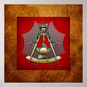 14e graad: Grand Elect Mason Poster (Voorkant)