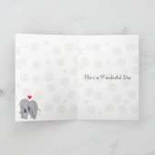 14e Jubileum van het huwelijk, Ivory Jubileum Kaart (Binnen)