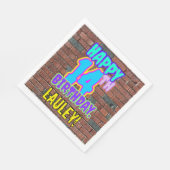 14e verjaardag ~ Fun, geïnspireerd door Urban Graf Servet (Hoek)