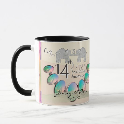 14ème anniversaire de l'Opale ivoirienne Mug (Gauche)