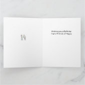 14ème Carte d'anniversaire pour le jeune artiste (Intérieur)