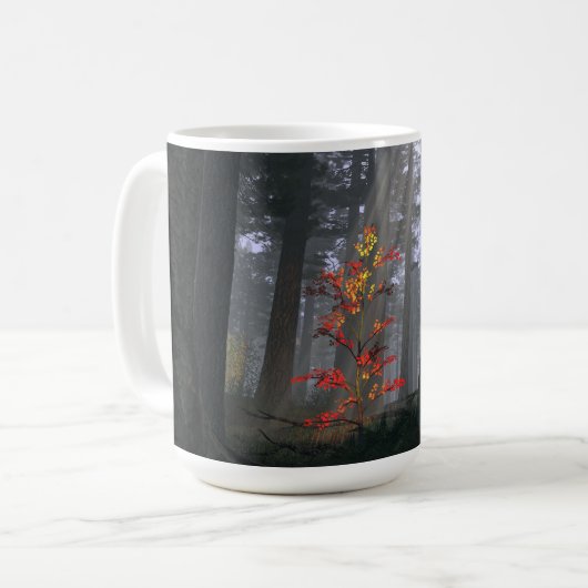 14oz mok met "Fledgling" afbeelding (Voorkant links)