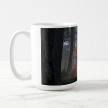 14oz mok met "Fledgling" afbeelding