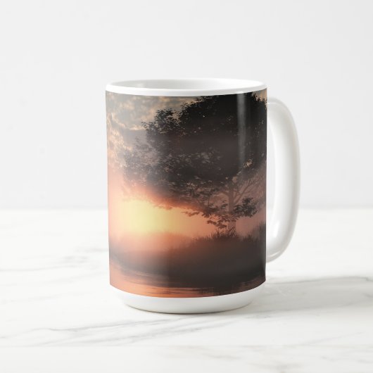 14oz mug with "Misty Island" image (Devant droit)