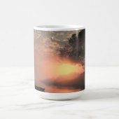 14oz mug with "Misty Island" image Koffiemok (Center)