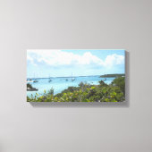 14x11 Vinyl Fotobehang - Bahamas Stocking Island Canvas Afdruk (Voorkant)