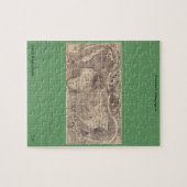 1507 Martin Waldseemuller Wereldkaart Legpuzzel (Horizontaal)