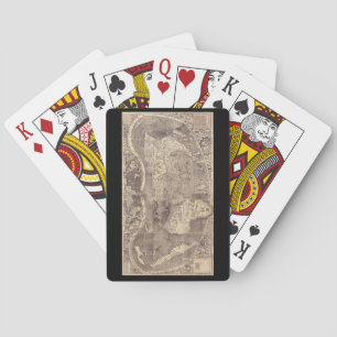 1507 Martin Waldseemuller Wereldkaart Pokerkaarten