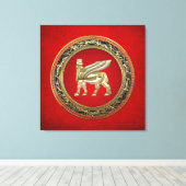 [150] Babylonische scharrellamp [3D] Canvas Afdruk (Insitu (Houten vloer))