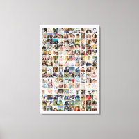 150 Foto Collage Gepersonaliseerd Fotorooster