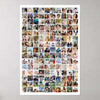 150 Foto Collage Persoonlijk Foto Raster