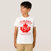 150 jaar Canada vieren T-shirt (Voorkant volledig)