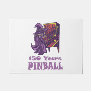 150 Jaar Pinball Wizard Arcade Verjaardag Deurmat