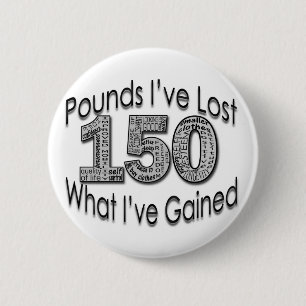 150 pond verloren Button