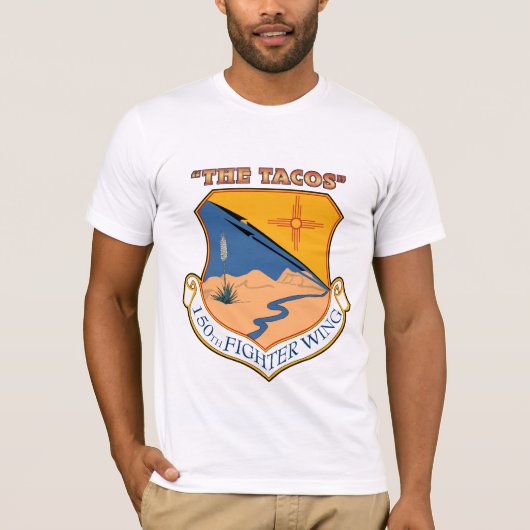 150e strijder - de Tacos T-shirt (Voorkant)